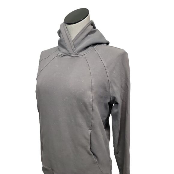 Lululemon Scuba Pullover Hooded in Washed Dark Chrome Womens Size‎ 4 - Picture 6 of 12